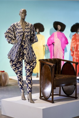 An Alice Pollock printed calico ensemble, early 1970s - 2
