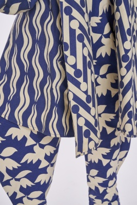 An Alice Pollock printed calico ensemble, early 1970s - 6