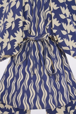 An Alice Pollock printed calico ensemble, early 1970s - 7