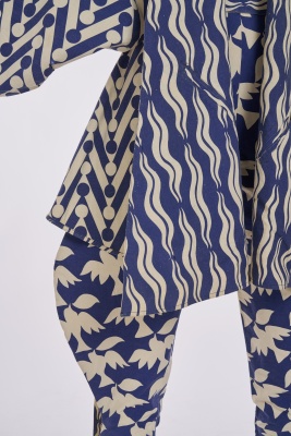 An Alice Pollock printed calico ensemble, early 1970s - 8