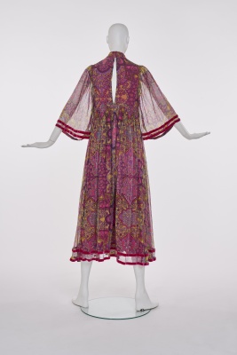 A Thea Porter printed chiffon dress, circa 1970 - 3