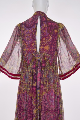 A Thea Porter printed chiffon dress, circa 1970 - 6