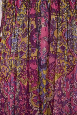 A Thea Porter printed chiffon dress, circa 1970 - 7