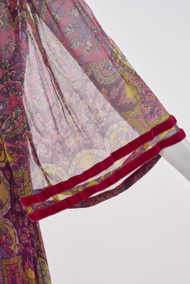A Thea Porter printed chiffon dress, circa 1970 - 8