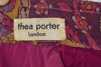 A Thea Porter printed chiffon dress, circa 1970 - 9