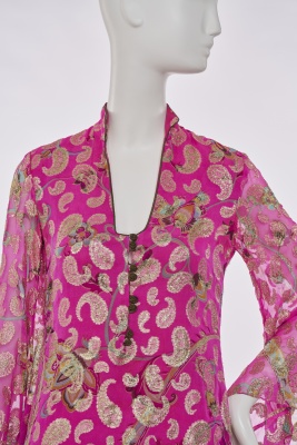 A Thea Porter chiffon and lam&eacute; jillayeh, circa 1968 - 3