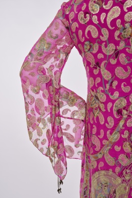 A Thea Porter chiffon and lam&eacute; jillayeh, circa 1968 - 4