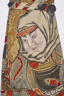 Kaisik Wong's own printed and painted cotton 'chemise blanche', 1970s - 9