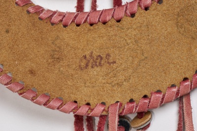 A Char silk and leather Wearable Art ensemble, Mexican, late 1960s-early 1970s - 9