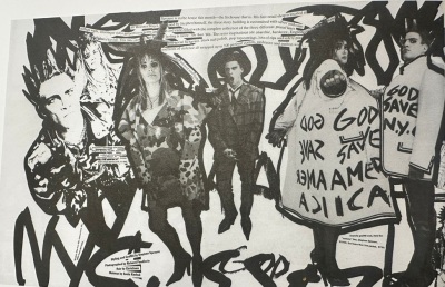 A Stephen Sprouse printed and embellished 'Anarchy' coat, 'Couture' line, Autumn-Winter 1987-88 - 4