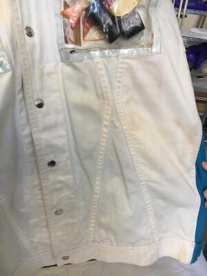 A rare Kansai Yamamoto 'Sushi' coat 1980s - 35
