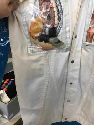 A rare Kansai Yamamoto 'Sushi' coat 1980s - 36