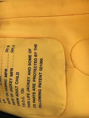 A Franco Moschino black and yellow cr&ecirc;pe 'Life Jacket', Spring-Summer 1991 - 14