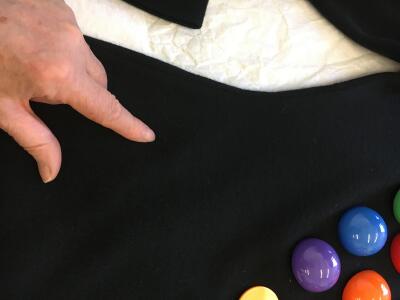 A rare Patrick Kelly pool ball dress, Autumn-Winter 1988-89 - 13