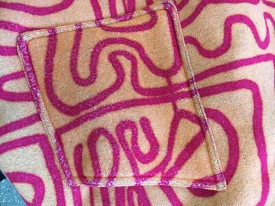 A Stephen Sprouse Keith Haring print wool coat, 'Burnout 88' collection, Spring-Summer 1988 - 20
