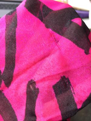 A pair of Stephen Sprouse pink and black printed nylon tights, Autumn-Winter 1984-85 - 16