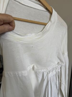 A Westwood/McLaren white toga dress, 'Savage' collection, Spring-Summer 1982 - 12