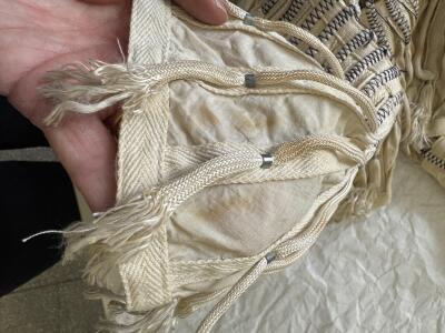 A Norma Kamali ivory cotton parachute ensemble, Autumn-Winter 1977-78 - 19