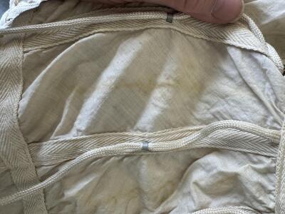 A Norma Kamali ivory cotton parachute ensemble, Autumn-Winter 1977-78 - 23