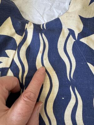 An Alice Pollock printed calico ensemble, early 1970s - 15