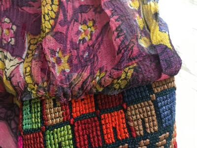 A Thea Porter printed chiffon dress, circa 1970 - 11