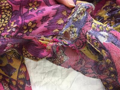 A Thea Porter printed chiffon dress, circa 1970 - 16