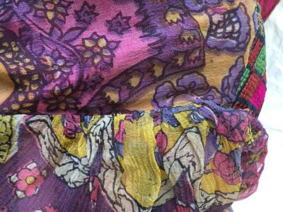 A Thea Porter printed chiffon dress, circa 1970 - 18