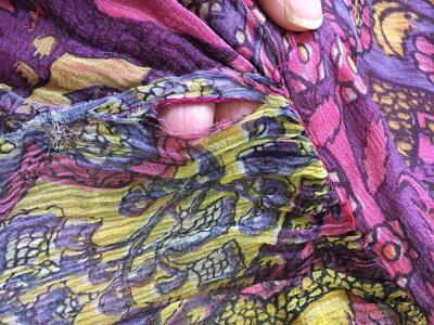 A Thea Porter printed chiffon dress, circa 1970 - 19
