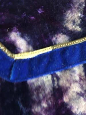 A Thea Porter printed crushed velvet jillayeh, circa 1969 - 17