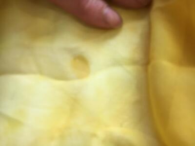 A Halston dappled yellow chiffon caftan, circa 1975 - 10