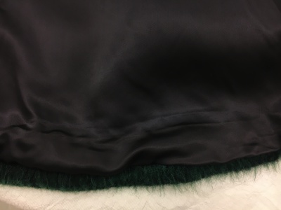 A Biba green faux-fur coat, circa 1972 - 11