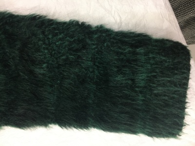 A Biba green faux-fur coat, circa 1972 - 13