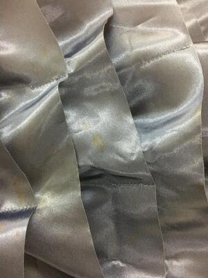 An Issey Miyake blue satin ribbon dress, Spring-Summer 1991 - 11