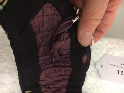 A Madame Gr&egrave;s haute couture aubergine silk jersey ensemble, circa 1973 - 10