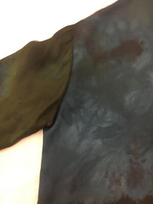 A rare Marian Clayden tie-dyed silk shirt, circa 1976 - 8