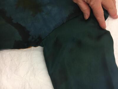 A rare Marian Clayden tie-dyed silk shirt, circa 1976 - 9