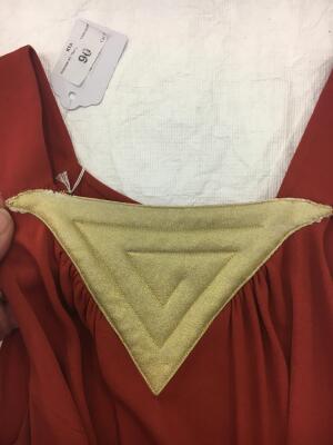 A Thierry Mugler brick red viscose jersey jumpsuit, circa 1978 - 18