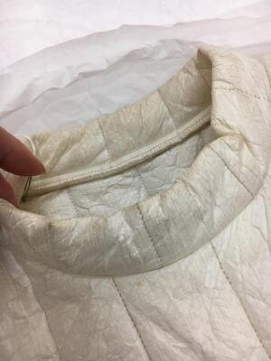 A Devo quilted Tyvek 'Action Vest' from the 'New Traditionalists' tour, 1981 - 11
