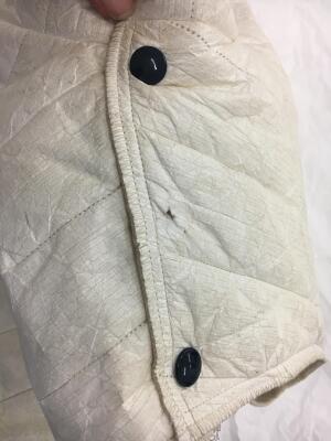 A Devo quilted Tyvek 'Action Vest' from the 'New Traditionalists' tour, 1981 - 12