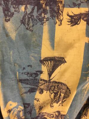A Westwood/McLaren printed calico skirt, 'Punkature'(Hobo)' collection, Spring-Summer 1983 - 9
