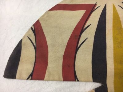 A Westwood/McLaren printed cotton sash, 'Pirate' collection, Autumn-Winter 1981-82 - 11