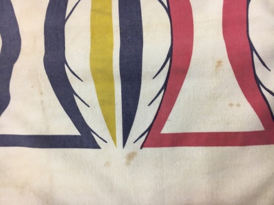 A Westwood/McLaren printed cotton sash, 'Pirate' collection, Autumn-Winter 1981-82 - 13
