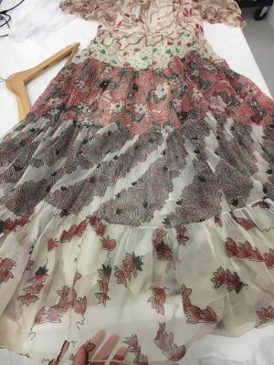 An Ossie Clark/Celia Birtwell printed silk chiffon dress, early 1970s - 16