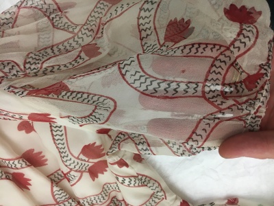 An Ossie Clark/Celia Birtwell printed silk chiffon dress, early 1970s - 21