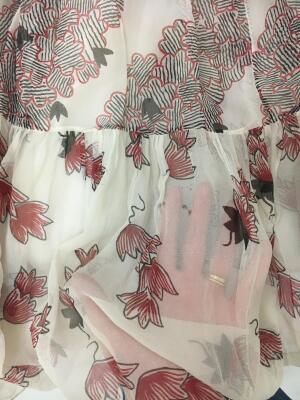 An Ossie Clark/Celia Birtwell printed silk chiffon dress, early 1970s - 23
