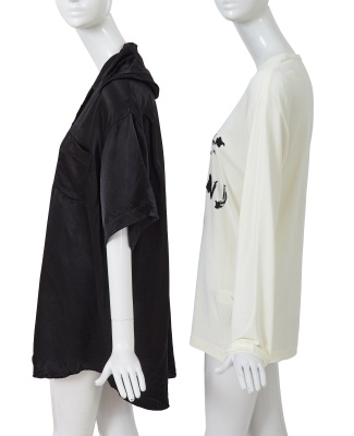 Two Comme des Gar&ccedil;ons tops, 'Dots, Polyester Pleats' collection, Autumn-Winter 1985-86 - 3