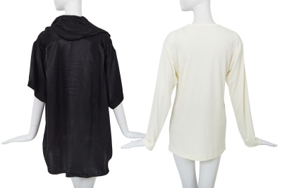 Two Comme des Gar&ccedil;ons tops, 'Dots, Polyester Pleats' collection, Autumn-Winter 1985-86 - 4