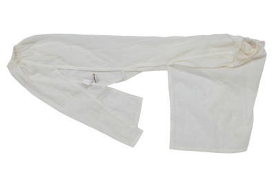 A Comme des Gar&ccedil;ons white dress/skirt and jacket, 'Bias Cutting' collection, Spring-Summer 1986 - 12