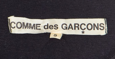 A Comme des Gar&ccedil;ons black dress, 'Bias Cutting' collection, Spring-Summer 1986 - 7