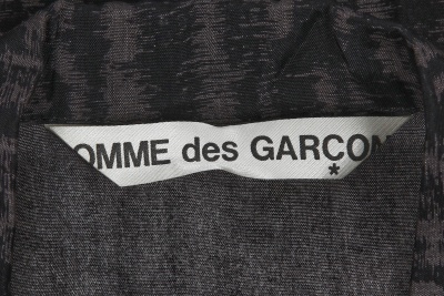 A Comme des Gar&ccedil;ons black and grey printed rayon dress, 'Bias Cutting' collection, Spring-Summer 1986 - 8